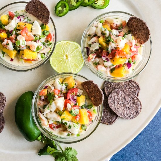 Shrimp Ceviche with Mango