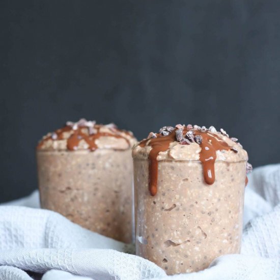 Brownie Protein Overnight Oats