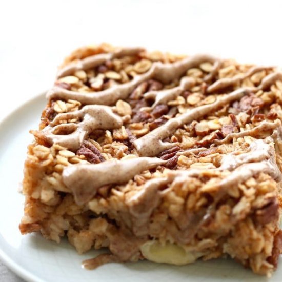 Maple Pecan Baked Oatmeal