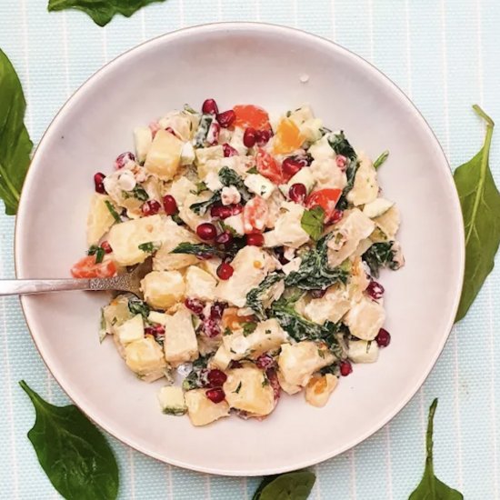 Pomegranate Potato Salad