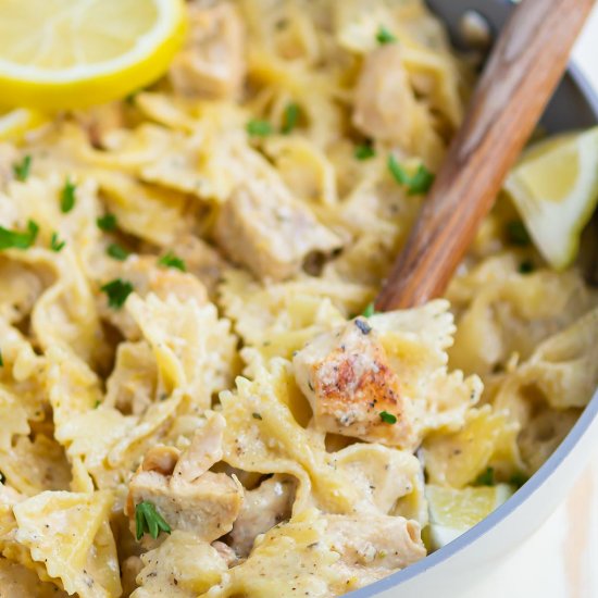 Creamy Lemon Chicken Pasta