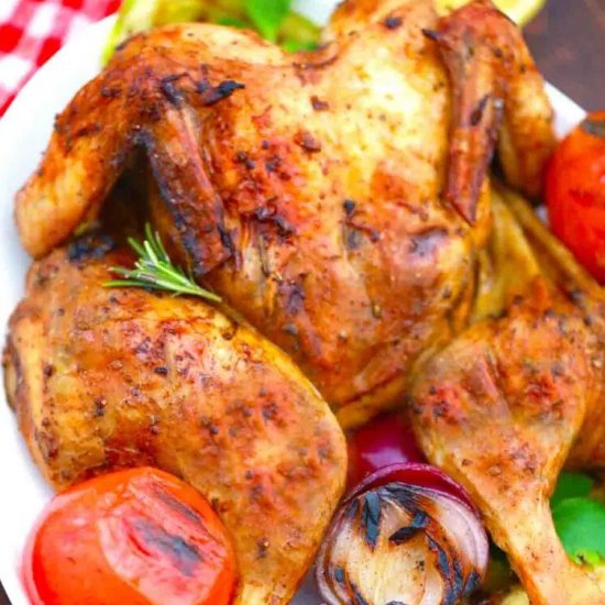 Grilled Whole Chicken