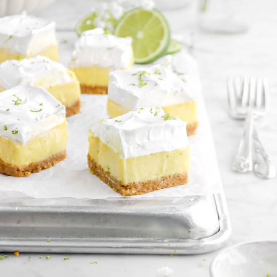 Key Lime Pie Bars