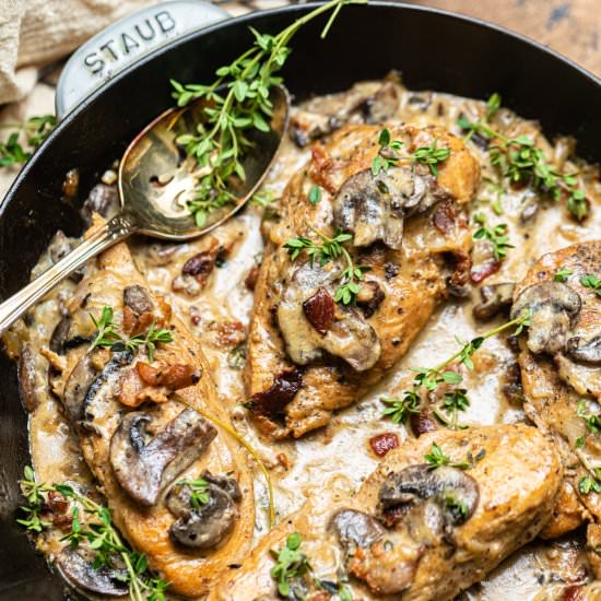 Creamy Mushroom Chicken