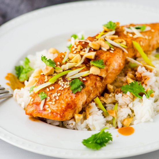 Asian Glazed Salmon