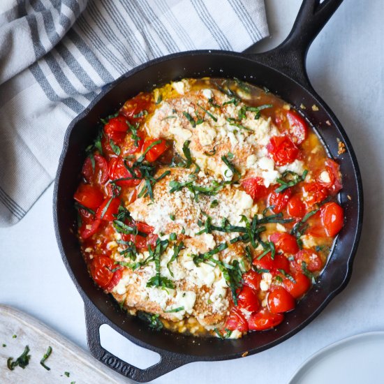 The Best Baked Feta Chicken