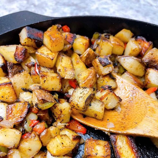 Cowboy Potatoes Breakfast Hash