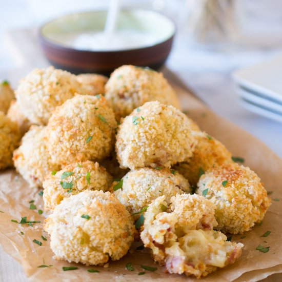 Irish Cheddar + Bacon Croquettes