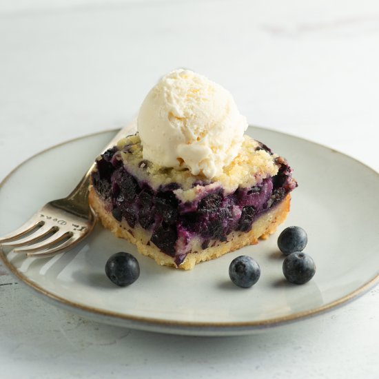 Blueberry Cobbler Squares!