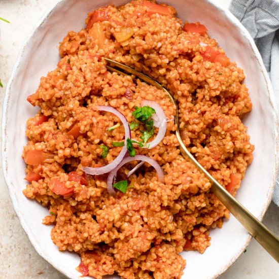 Bulgur Pilav – Healthy & Delicious