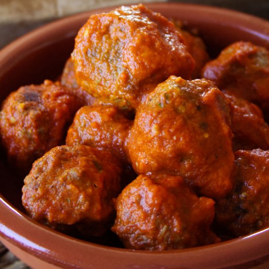 Albondigas -Spanish-Style meatballs