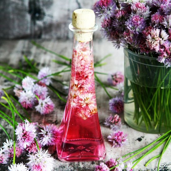 Chive Blossom Vinegar