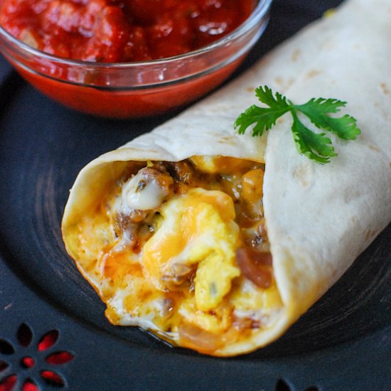 Freezer Friendly Breakfast Burrito