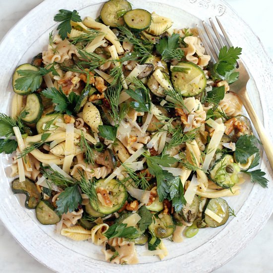 Pasta Salad with Zucchini