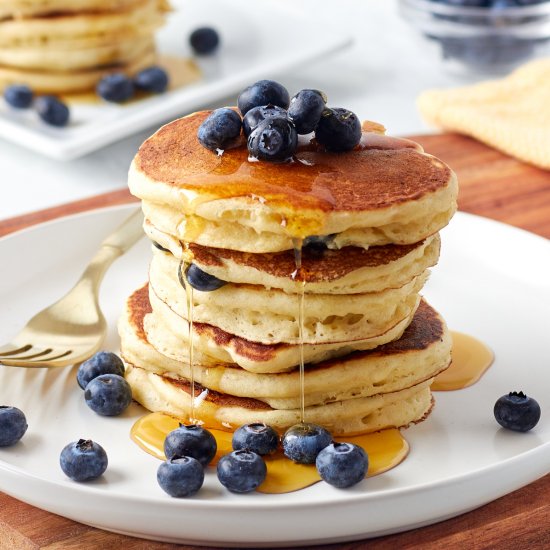 Silver Dollar Buttermilk Pancakes