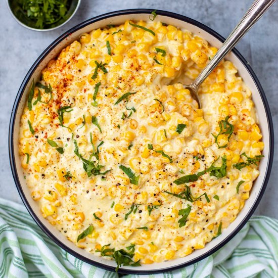 Instant Pot Creamed Corn