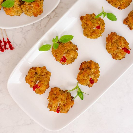 Pimento Cheese Sausage Balls