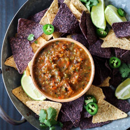 Roasted Red Pepper Salsa