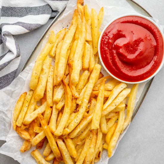 Frozen French Fries in Air Fryer