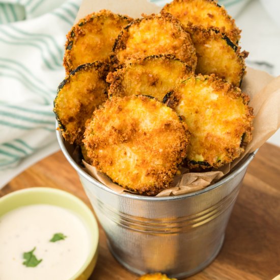 Air Fryer Zucchini Chips