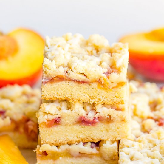 Fresh Peach Bars