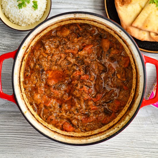 Venison Shank tikka Masala