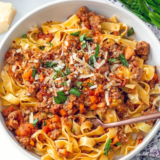 Pork Bolognese