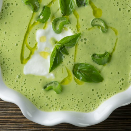 Zucchini Gazpacho!