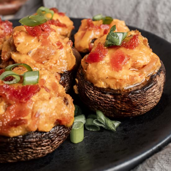 grilled stuffed mushrooms