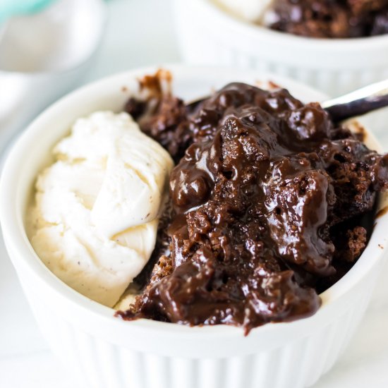 Slow Cooker Lava Cake