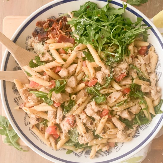 Chicken Caesar Pasta Salad