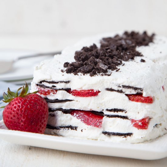 Strawberry Icebox Cake