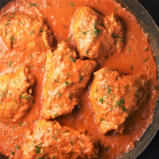 Hungarian Chicken Paprikash