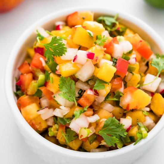 Fresh Peach Salsa