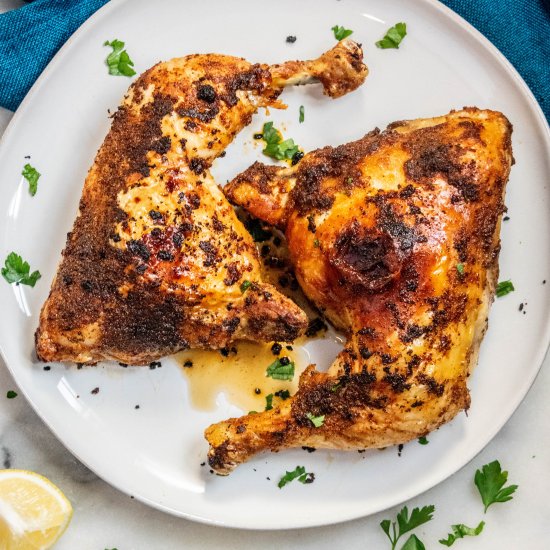 Air Fryer Chicken Leg Quarters