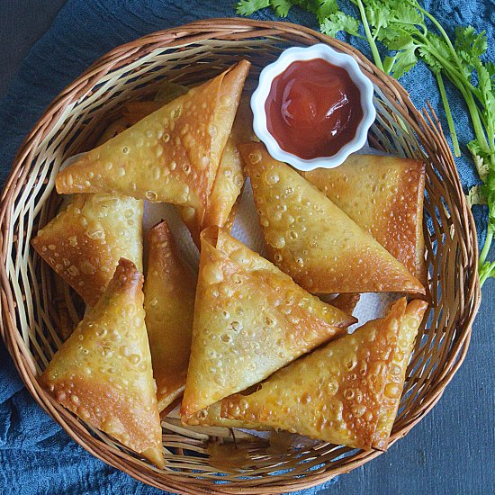 Chicken Keema Samosa