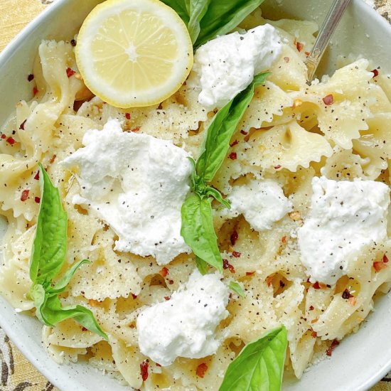 Burrata Pasta