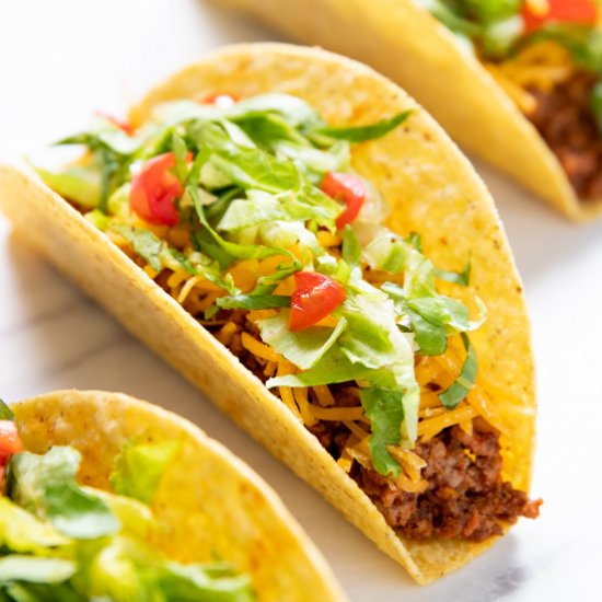 Low FODMAP Beef Tacos