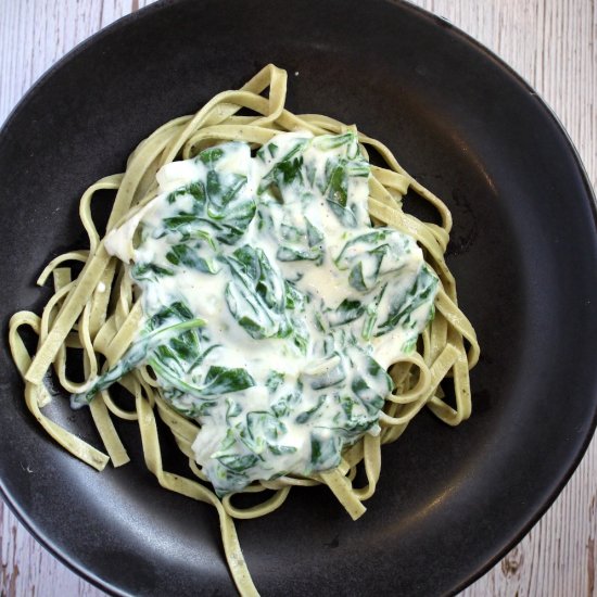 Creamy Spinach Pasta