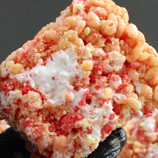 Strawberry Crunch Rice Krispies