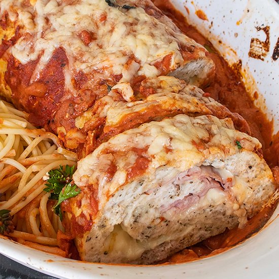 GF Chicken Cordon Bleu Meatloaf