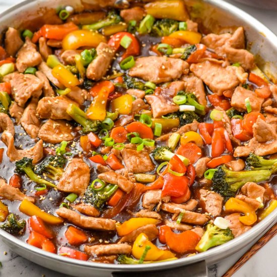 Pork Stir Fry Recipe