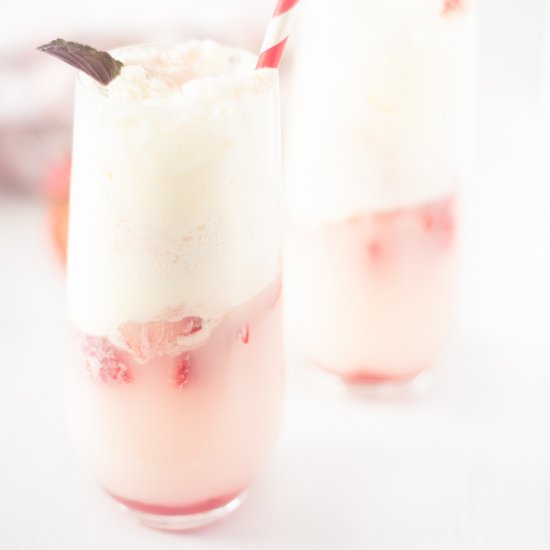 Strawberry Ice Cream Soda