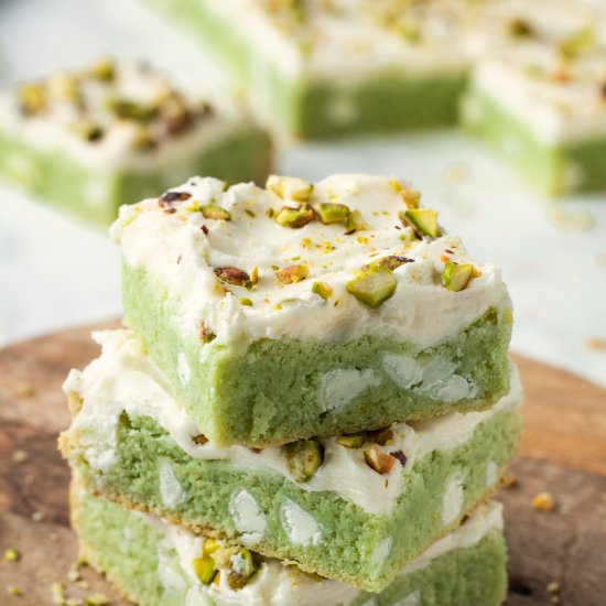 Pistachio Bars