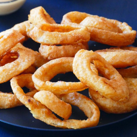 Frozen Onion Rings in Air Fryer