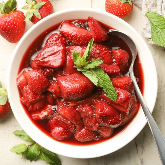 Roasted Strawberries