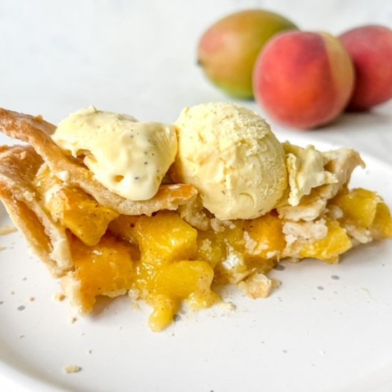 Peach and Mango pie