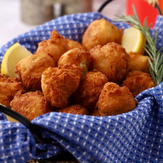 Homemade Southern Hush Puppies