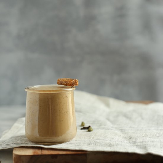 Salted Caramel Chai Lassi