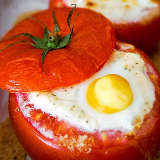 Ricotta Stuffed Tomatoes